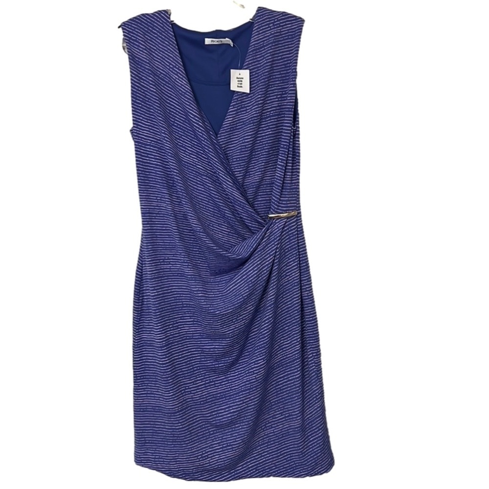 NWT Ricki’s Sleeveless Faux Wrap Dress
